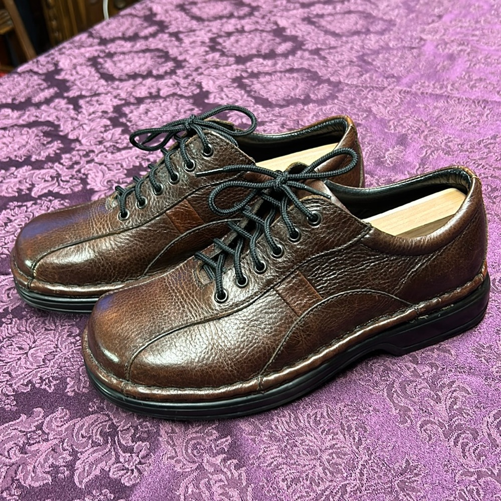PG Lite Leather Lace-up Brown Shoes